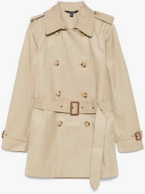 Lauren Ralph Lauren double-breasted belted trench coat