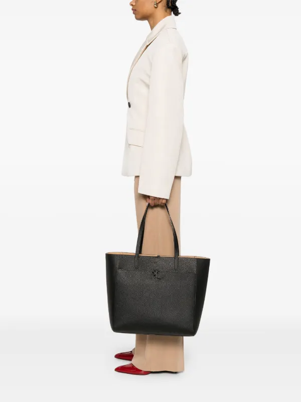 Lauren Ralph Lauren Large Cameryn Tote Bag | Black | FARFETCH
