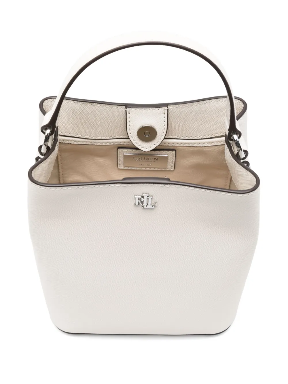 Lauren Ralph Lauren Reese kleine shopper Wit