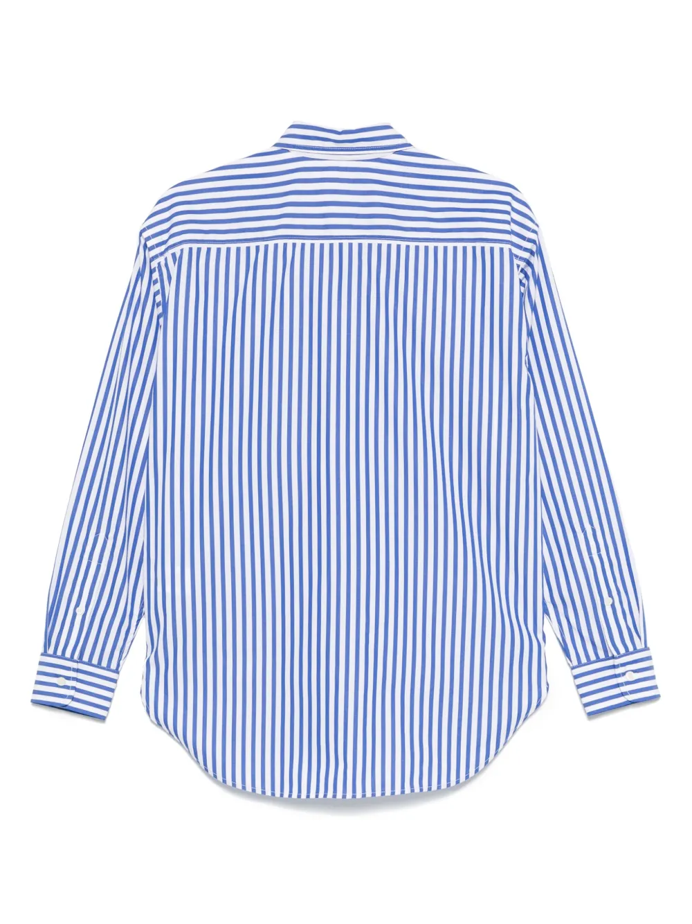 Lauren Ralph Lauren Gestreept katoenen blouse - Blauw