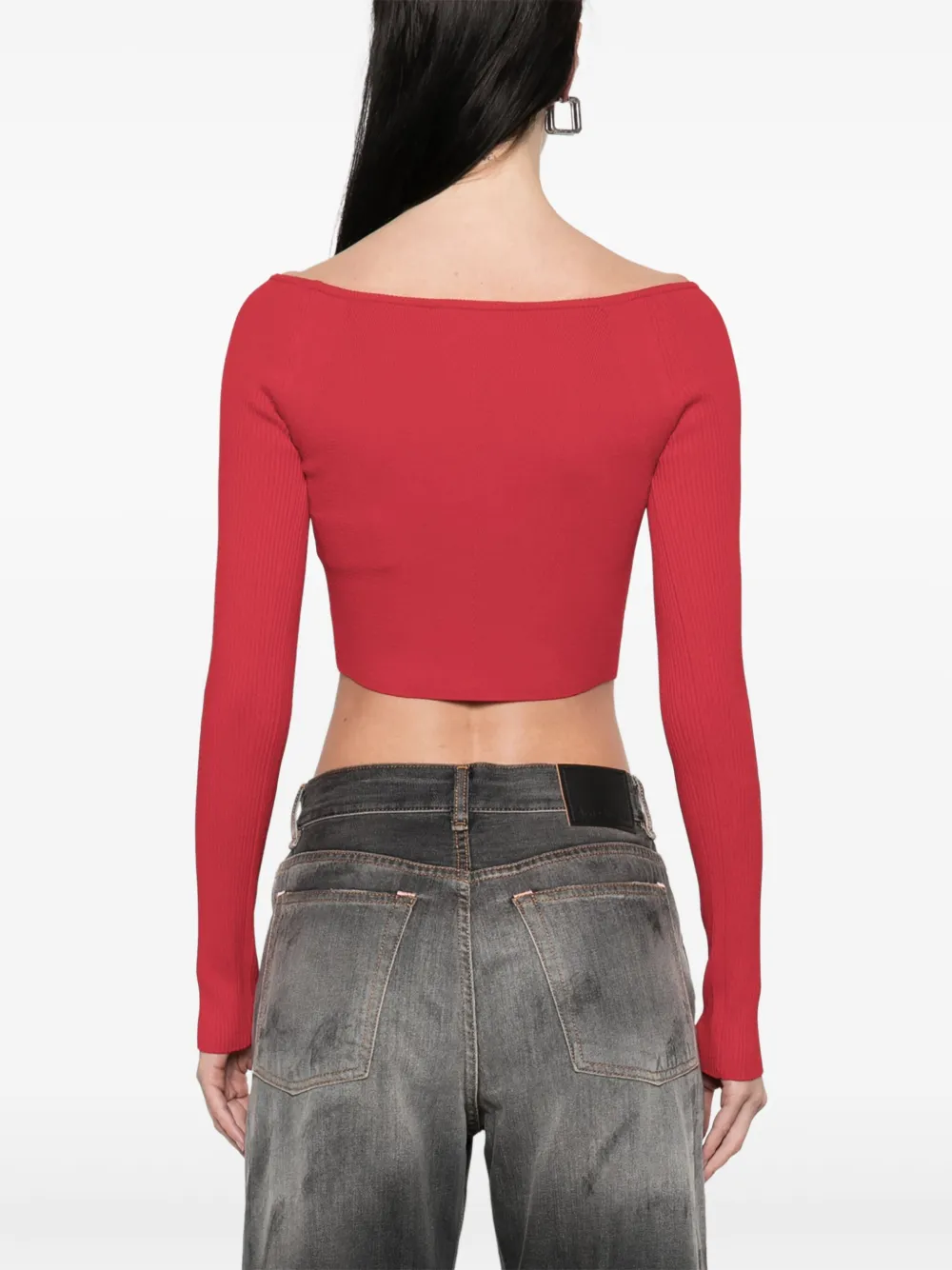 Diesel M-Vera-Ls T-shirt Rood