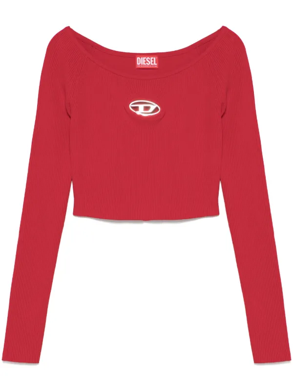 素晴らしい価格 Diesel JP FARFETCH | レッド | Tシャツ M-Vera-Ls トップス