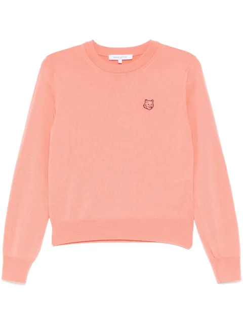 Maison Kitsuné كنزة بشارة رأس ثعلب عريضة