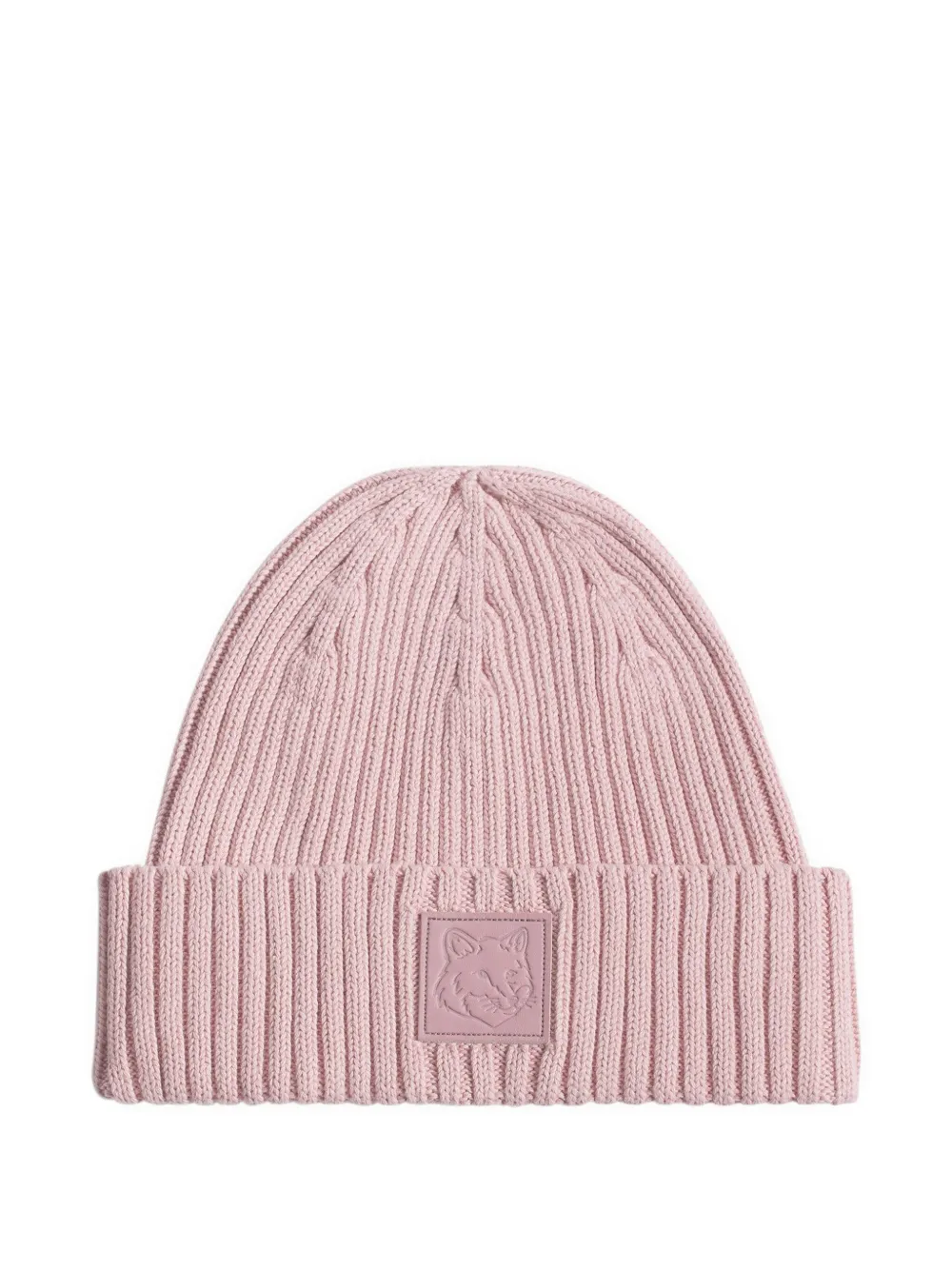 Maison Kitsuné logo-patch beanie