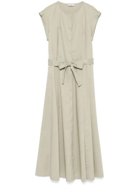 Peserico belted shirt dress 