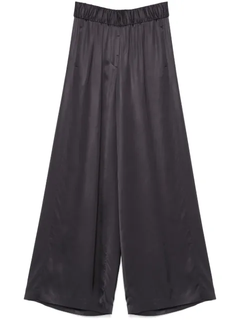 Peserico pleated wide-leg trousers