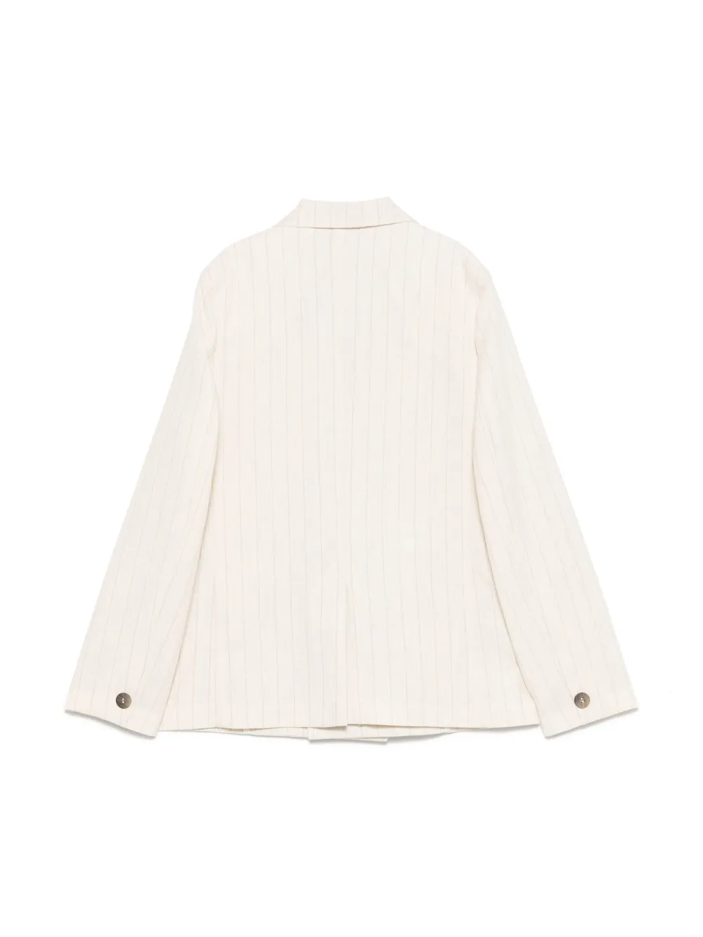 Paolo Pecora Kids Gestreepte blazer - Beige