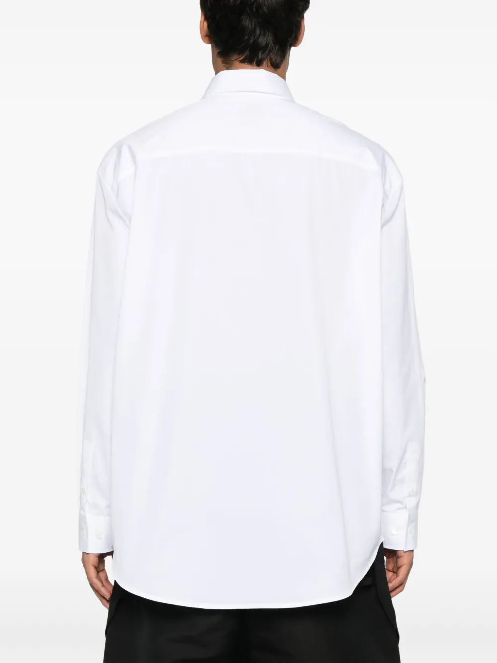 Off-White Overhemd met geborduurd logo Wit
