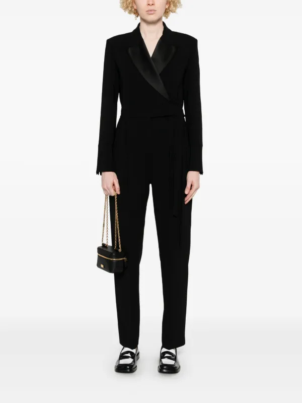 Weekend Max Mara Baviera Jumpsuit Black FARFETCH
