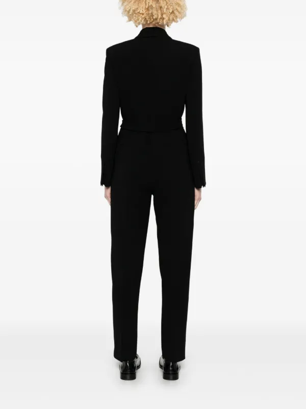 Weekend Max Mara Baviera Jumpsuit | Black | FARFETCH