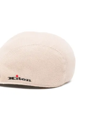 kiton キャップ Kiton ロゴ キャップ | ブラック | FARFETCH JP