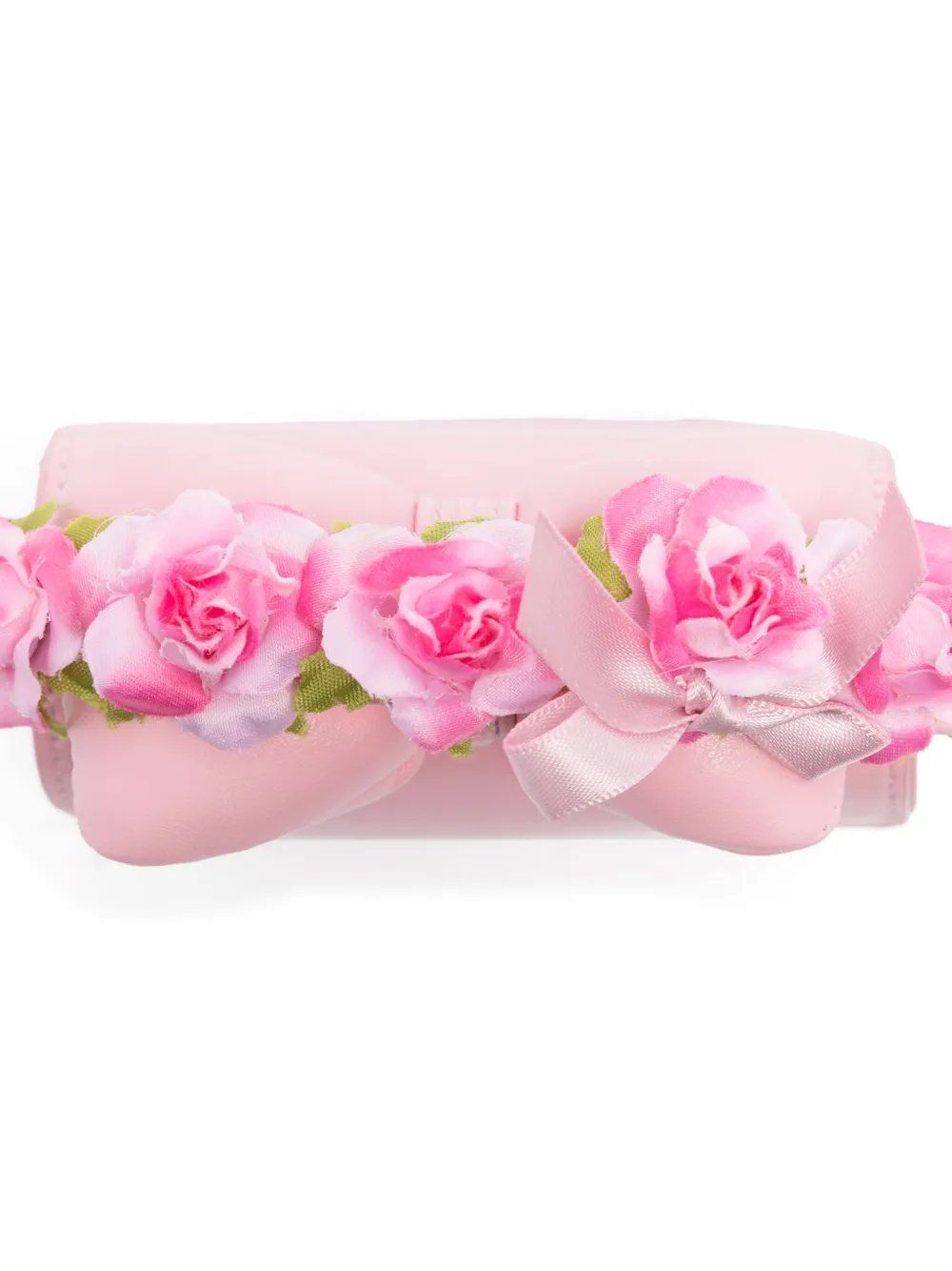 Monnalisa Mini-tas met roospatch Roze