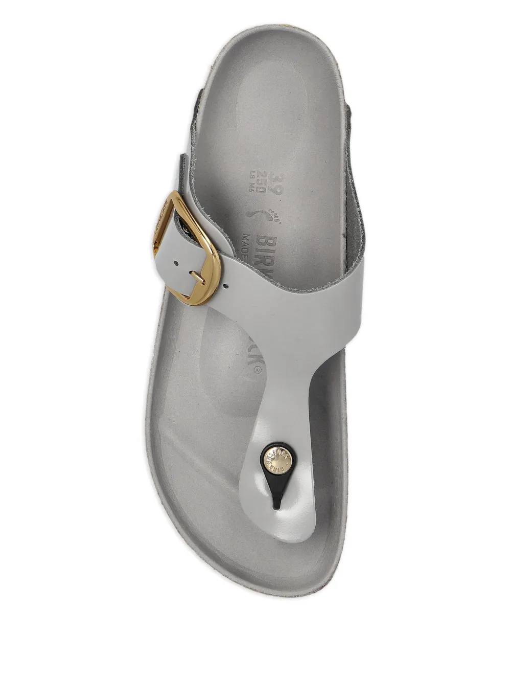 Birkenstock Gizeh Big Buckle flip flops Grey