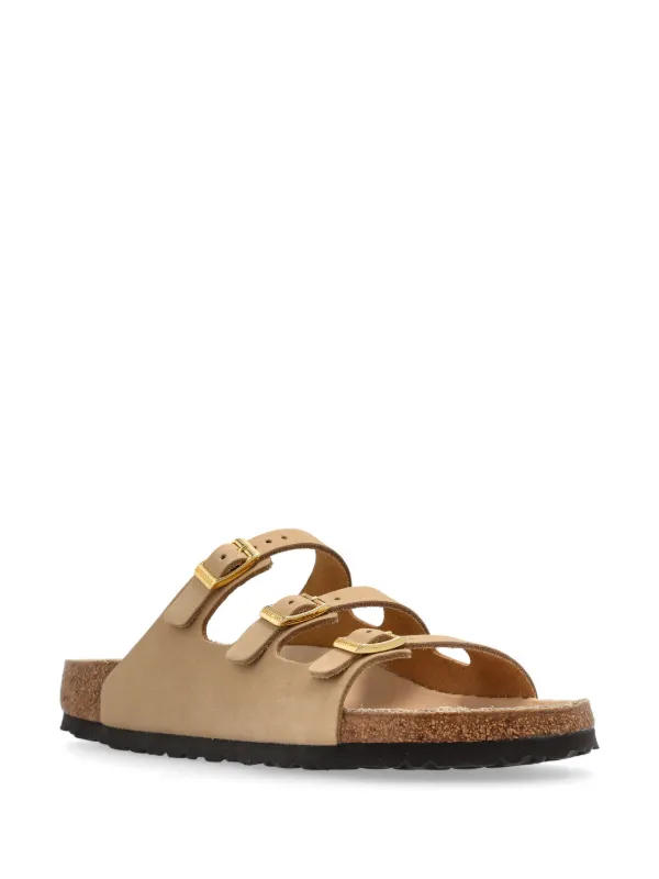 【関税&送料込】Birkenstock Slide Florida Dbuckle Exquisite Birkenstock Slide Florida Dbuckle Exquisite lucida nera