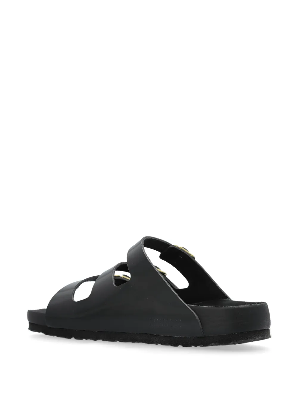 Birkenstock buckled slides Black