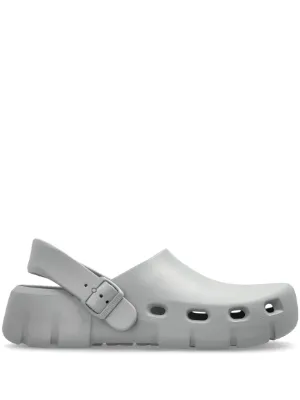 Neighborhood x Paes logo-print Slides | Grey | FARFETCH