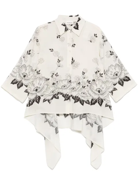 P.A.R.O.S.H. floral-print shirt
