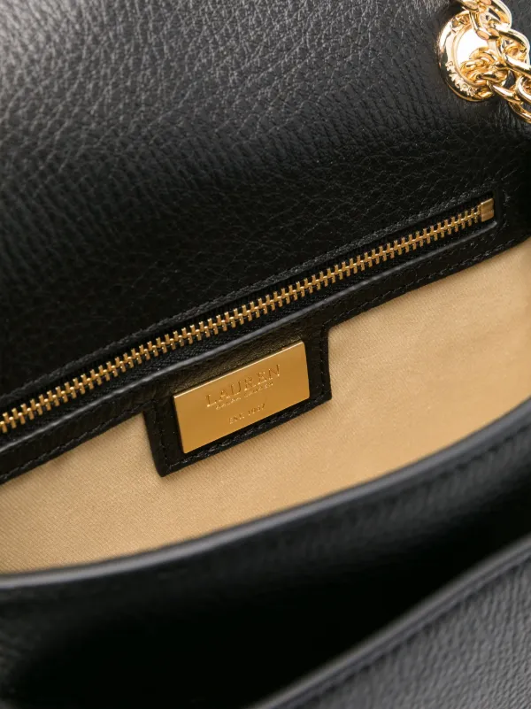 Lauren Ralph Lauren Bradley ショルダーバッグ S | ブラック