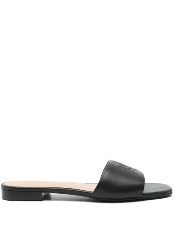 【送料&関税込】Polo Ralph Lauren Everley Sliders Lauren Ralph Lauren Women's Everly Slide Flat Sandals - Macy's