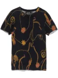 Lauren Ralph Lauren printed T-shirt - Blue