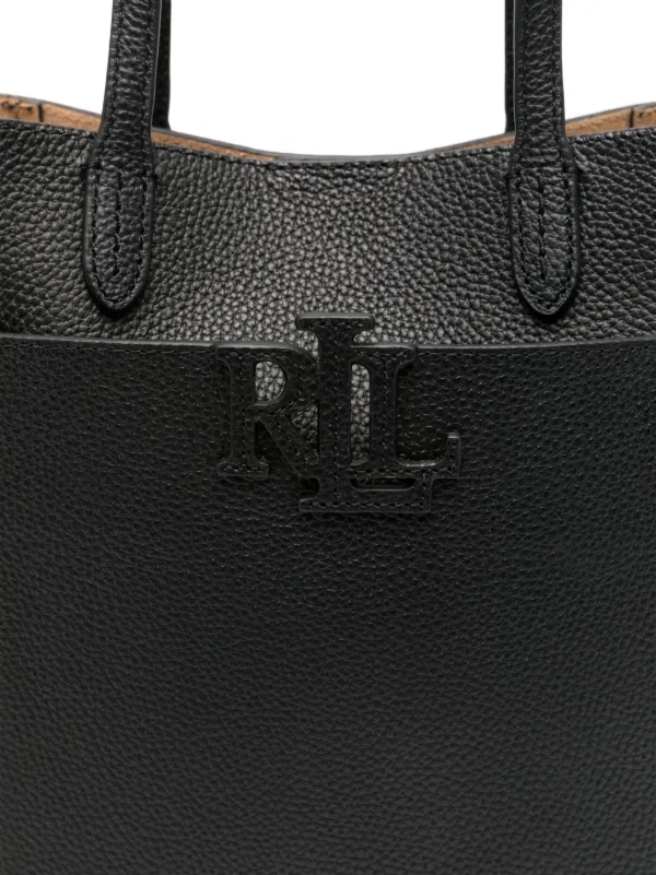 Lauren Ralph Lauren Small Cameryn Tote Bag | Black | FARFETCH CA