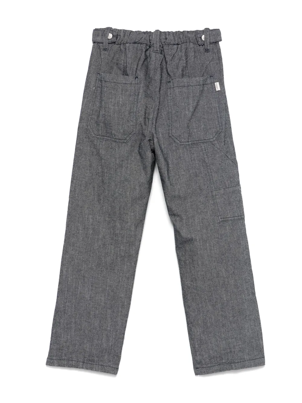 Paolo Pecora Kids Straight broek - Blauw