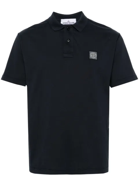Stone Island Compass-motif polo shirt
