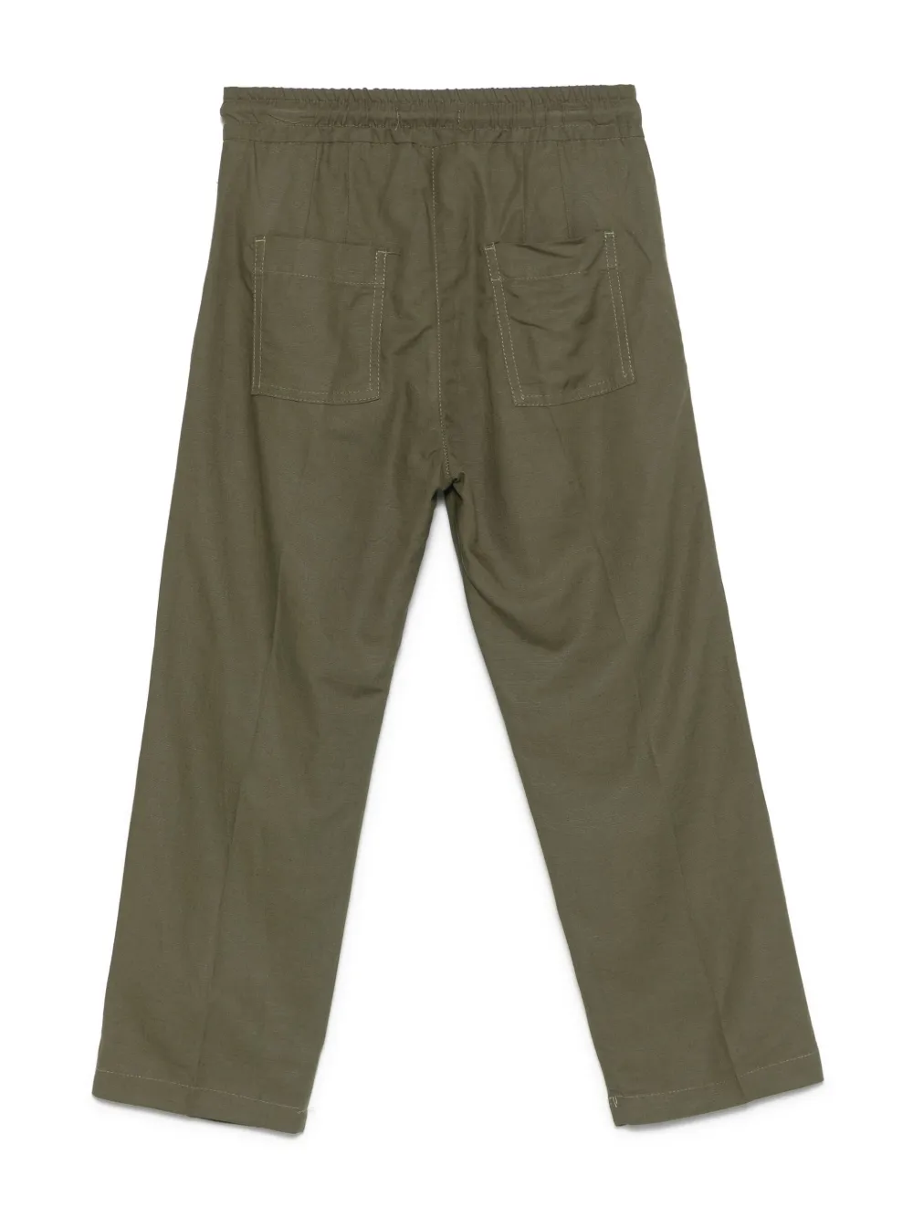 Paolo Pecora Kids Straight broek - Groen