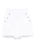 Balmain Kids cotton shorts - White