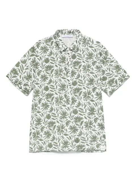 Paolo Pecora Kids floral-print polo shirt
