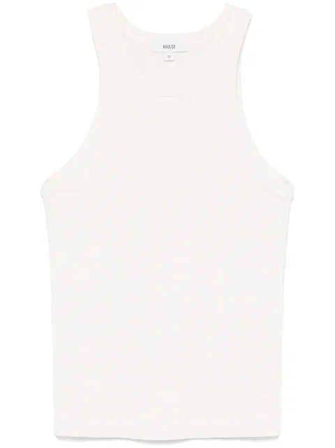 AGOLDE ribbed-knit tank top   