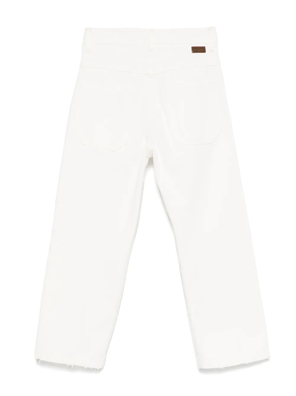 Paolo Pecora Kids Straight jeans - Wit