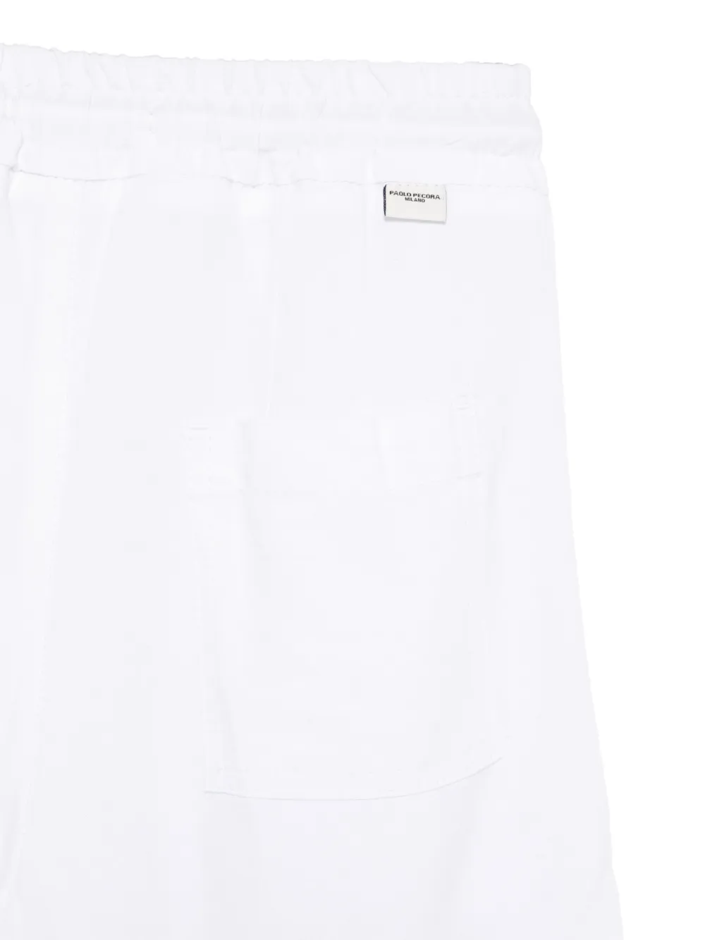 Paolo Pecora Kids Cargo broek Wit