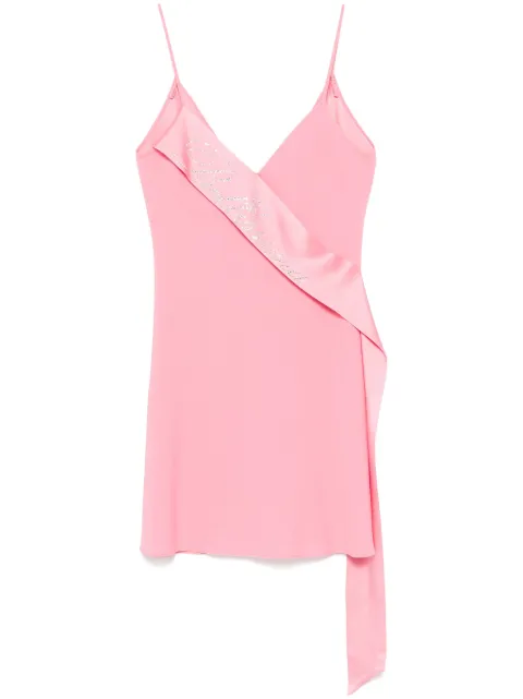 Blumarine satin slip dress