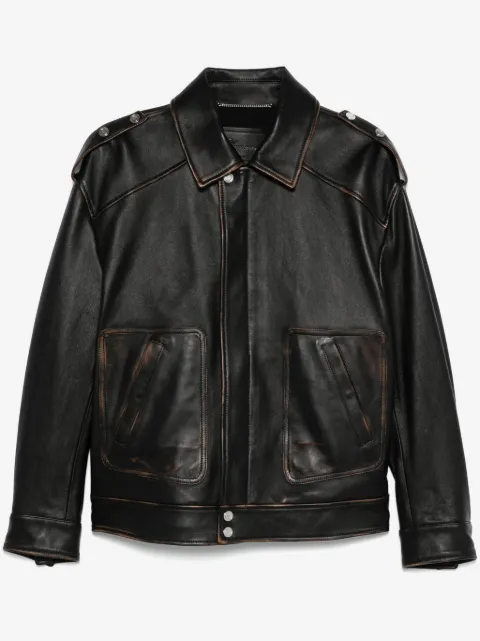 Blumarine leather jacket