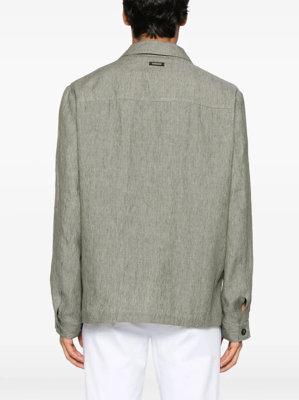 Peserico Gemêleerd shirtjack Grijs