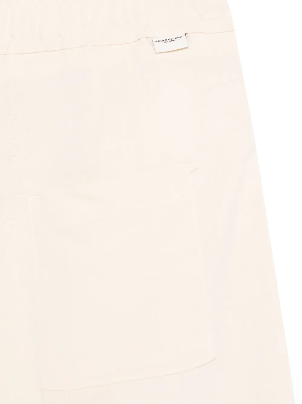 Paolo Pecora Kids Straight shorts Beige
