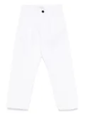 Paolo Pecora Kids straight-leg chinos - White