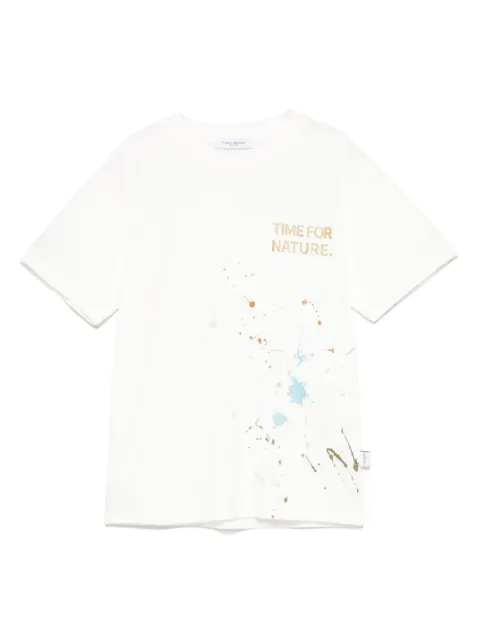 Paolo Pecora Kids splatter-print T-shirt