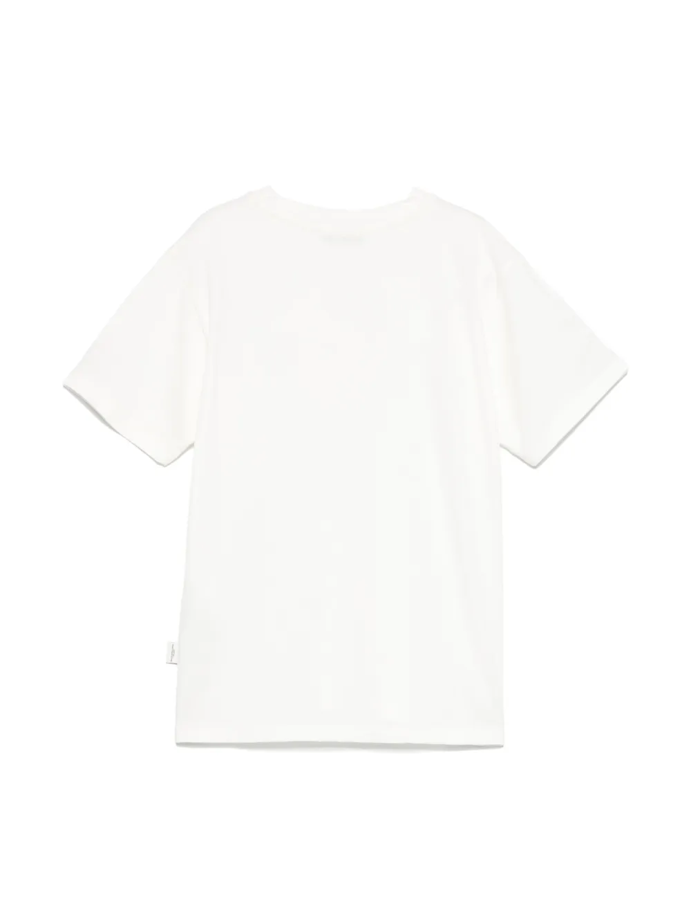 Paolo Pecora Kids T-shirt met verfspatten - Wit