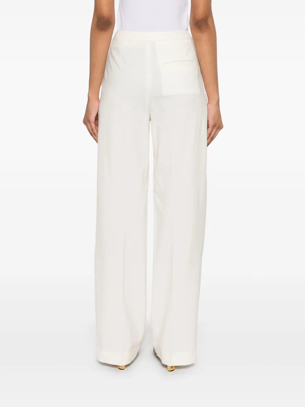 LouLou de Saison Vys broek Wit