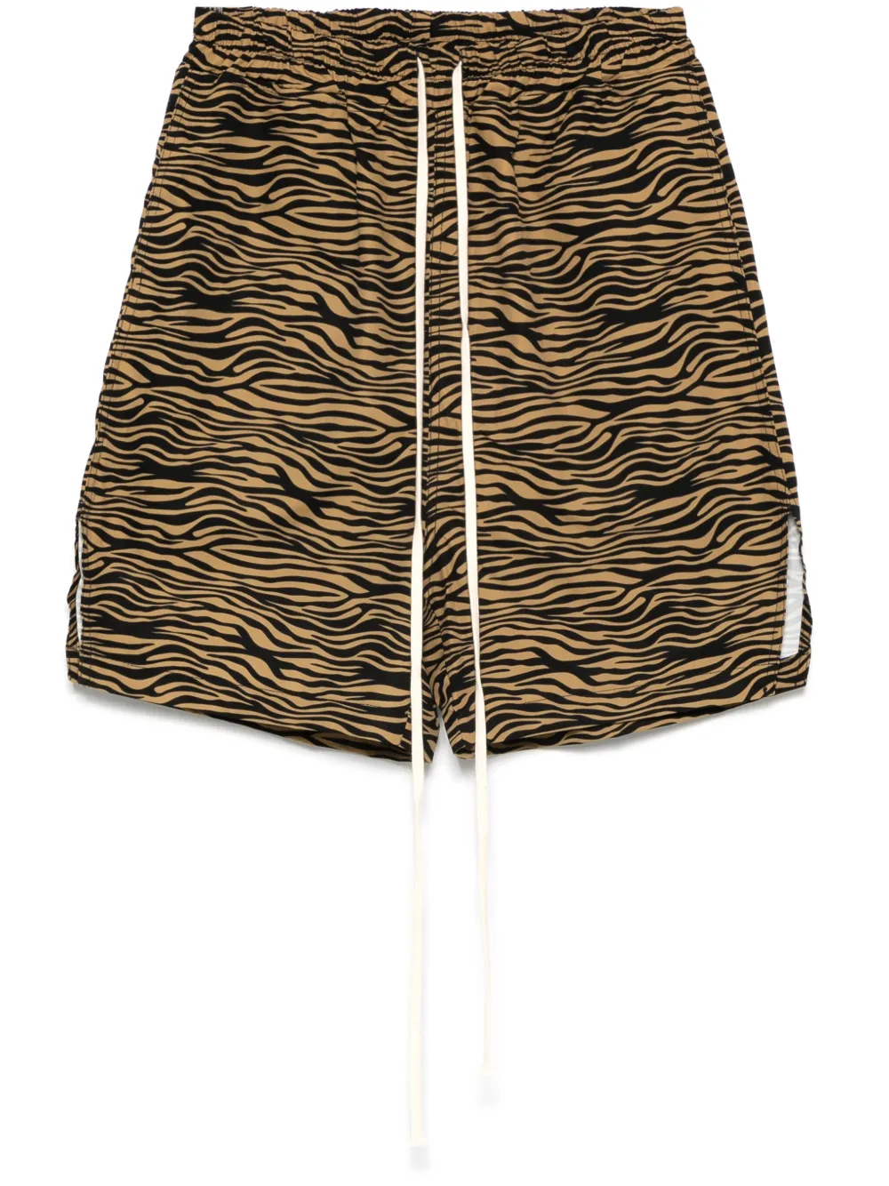 tiger-stripes shorts