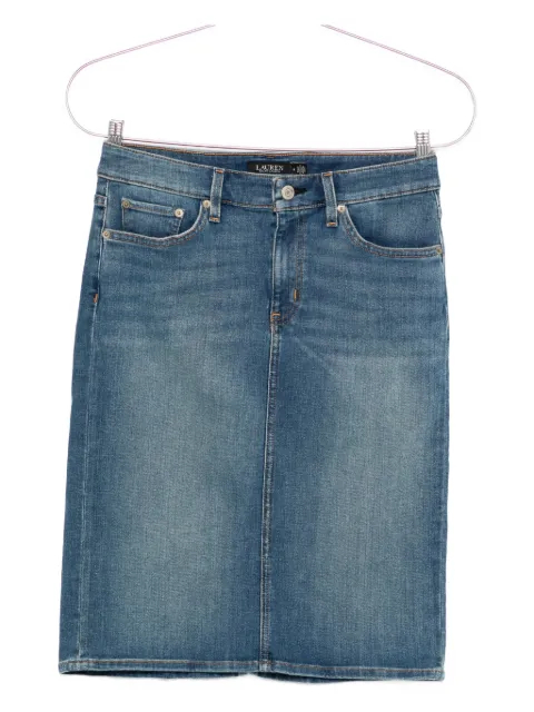 Lauren Ralph Lauren Daniela denim skirt