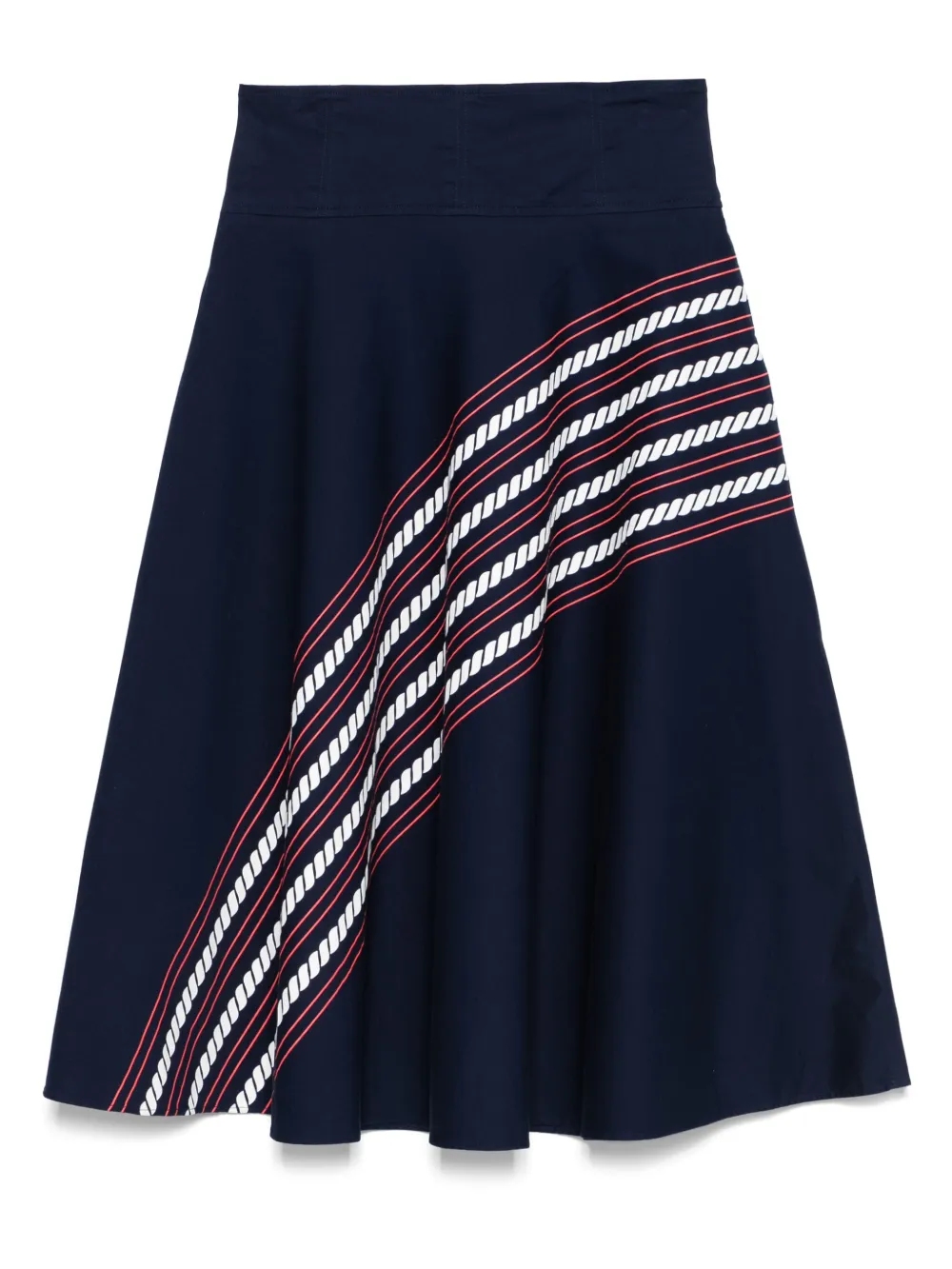 Lauren Ralph Lauren Senoria midi-rok - Blauw