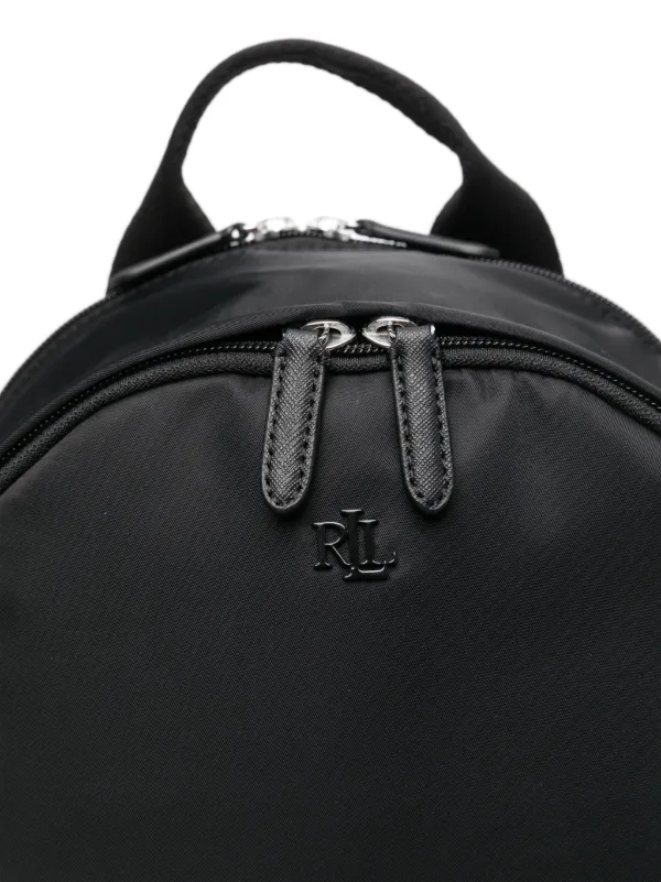 Lauren Ralph Lauren Medium Stevie Backpack | Black | FARFETCH LB