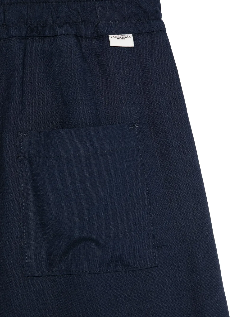 Paolo Pecora Kids Straight shorts Blauw