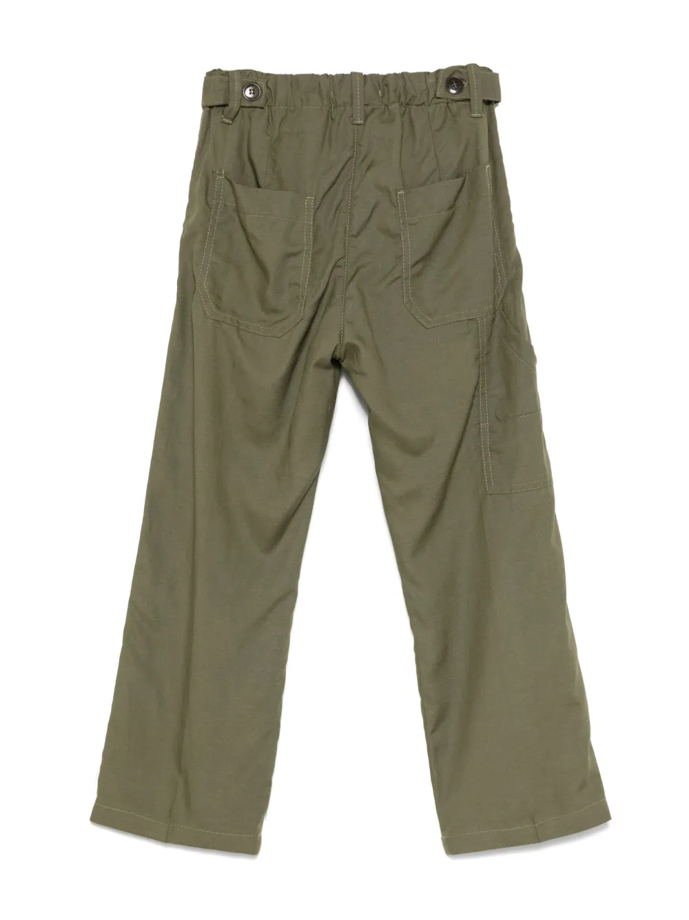 Paolo Pecora Kids Straight broek - Groen