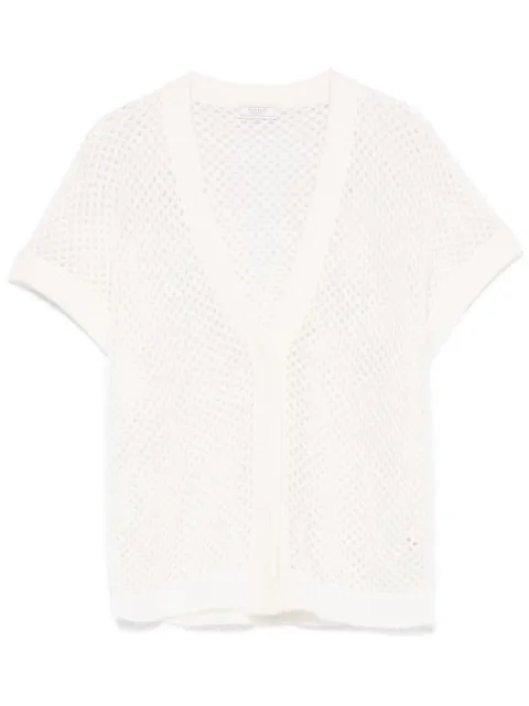 Peserico open-knit shirt 
