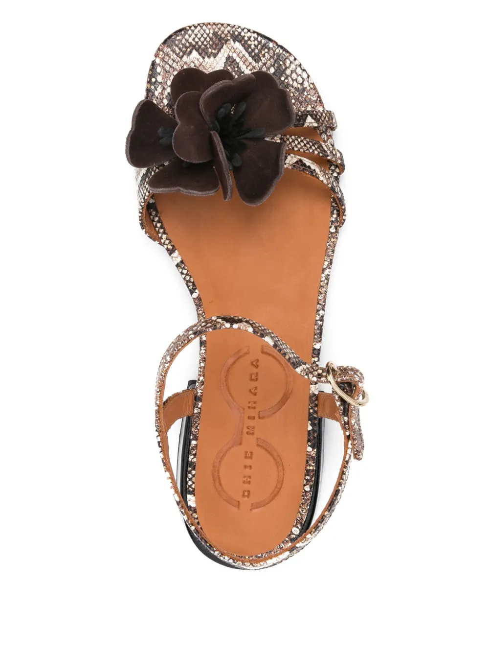 Chie Mihara Tyco sandalen Bruin