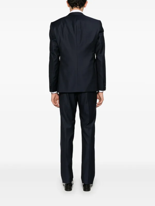 Emporio Armani シングルスーツ | ブルー | FARFETCH JP